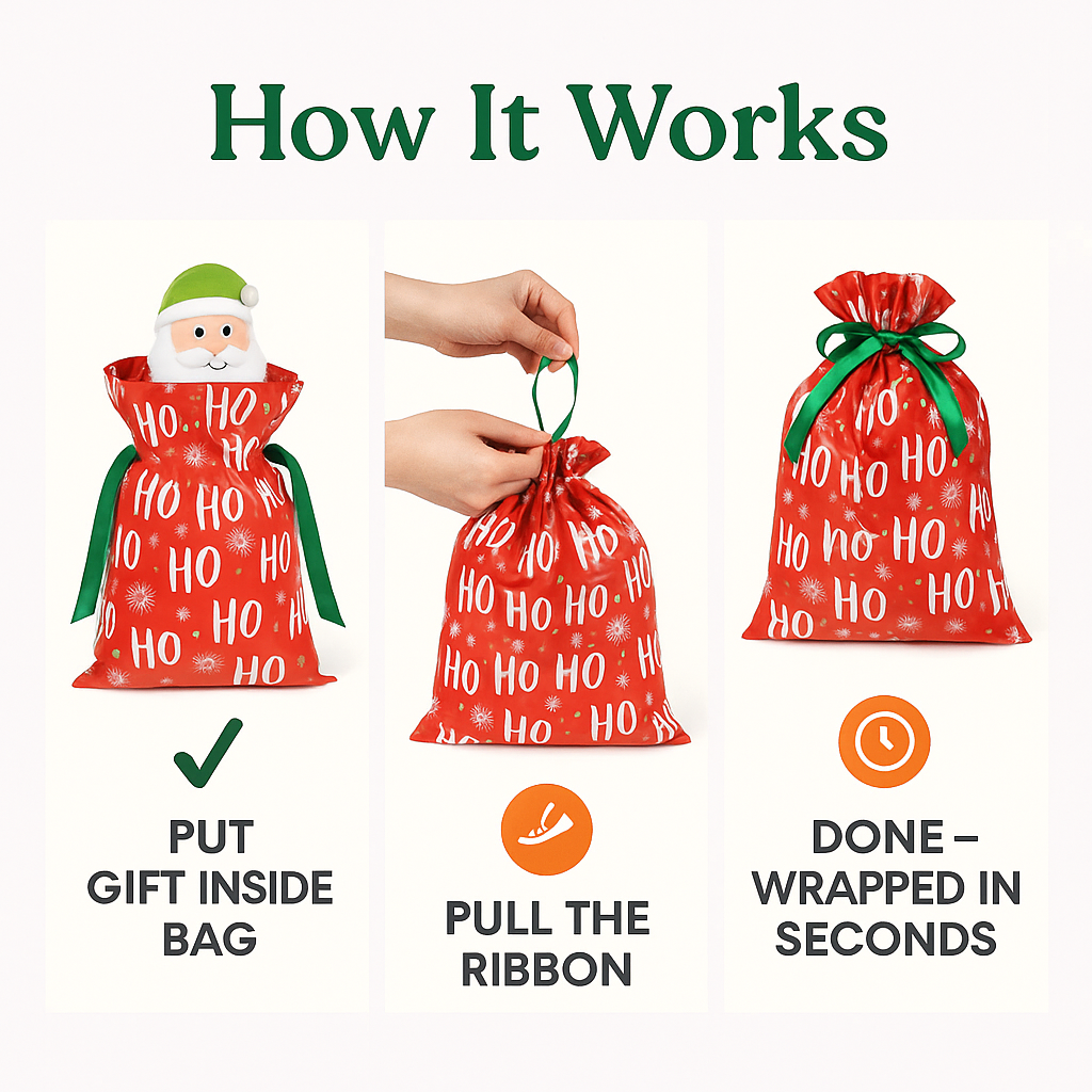 LazyMas™ Krinkle Gift Bags