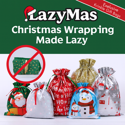 LazyMas™ Krinkle Gift Bags