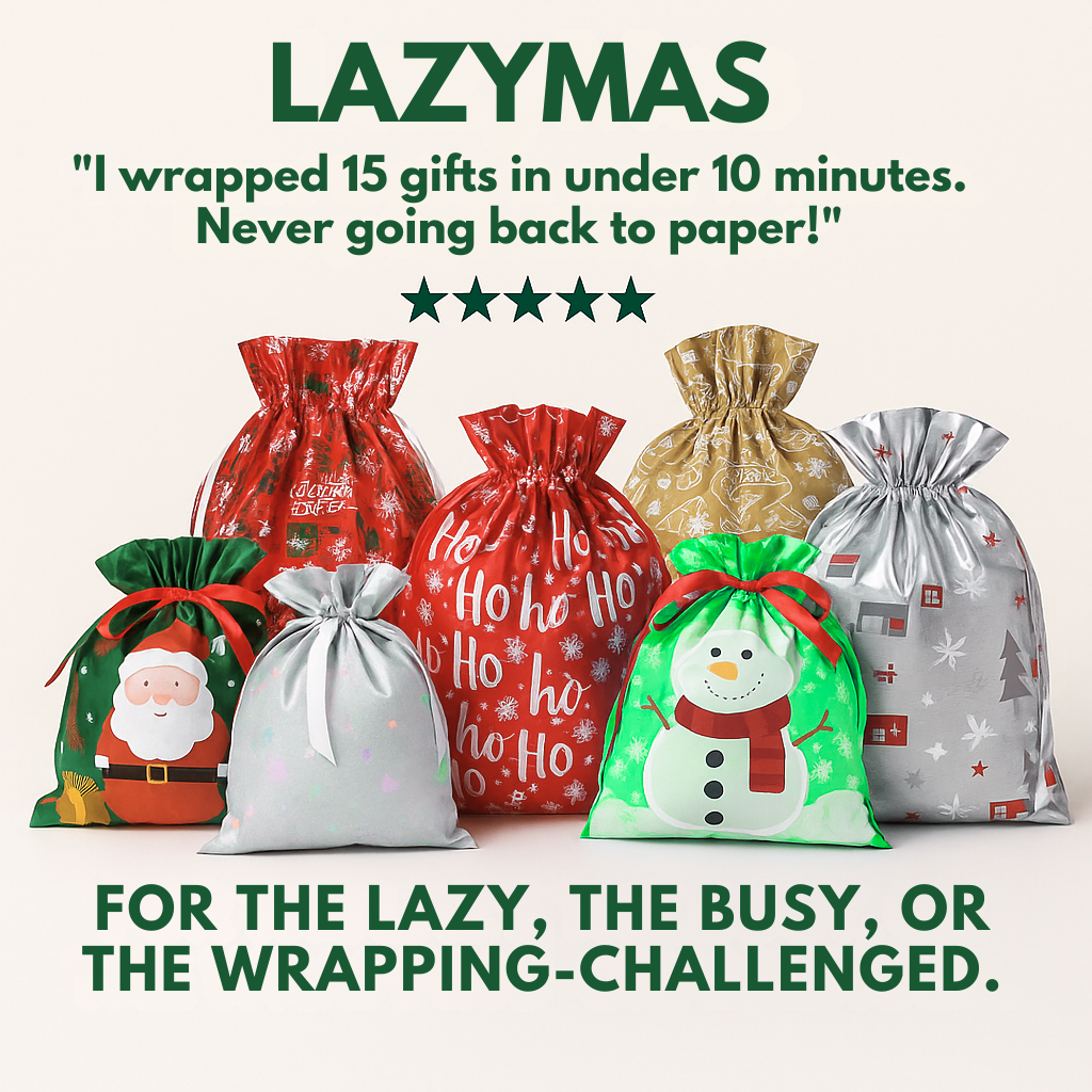 LazyMas™ Krinkle Gift Bags