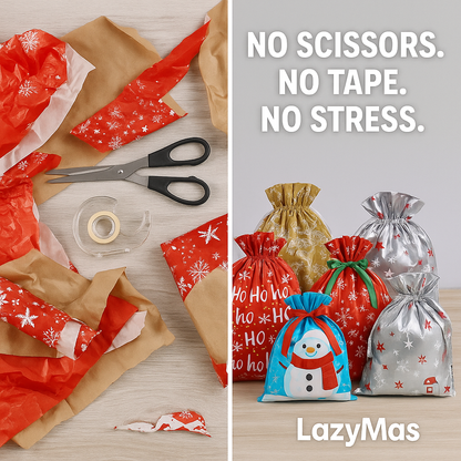 LazyMas™ Krinkle Gift Bags